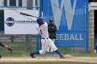 Baseball vs Babson  Wheaton College Baseball vs Babson during NEWMAC Championship Tournament. - (Photo by Keith Nordstrom) : Wheaton, baseball, NEWMAC